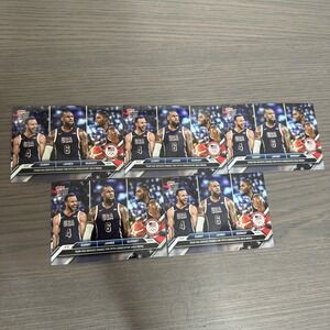 Topps 2024 Olympic #26 Lebron Durant Curry‎ Trading Cards Basketball Lot Of 5